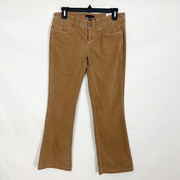 Tommy Hilfiger Womens Corduroy Pants 4 Mid Rise Straight Leg Y2K Retro Western - Picture 1 of 10